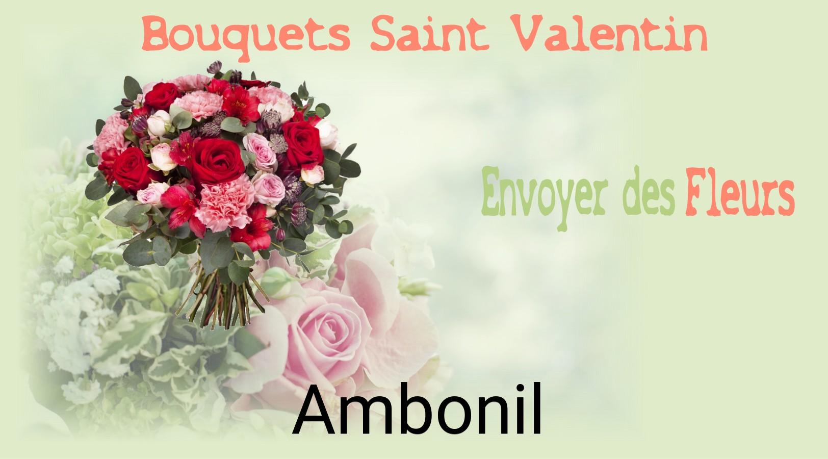 Roses de Saint-Valentin livrées à Ambonil